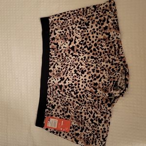 Animal print Micro Shorts